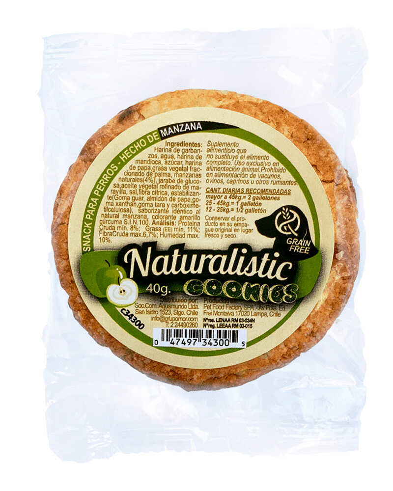 Naturalistic Galleton Grain Free Manzana 40 Gr