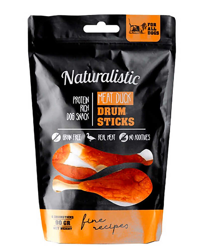 Naturalistic Meat Duck Drumstick 90 Gr