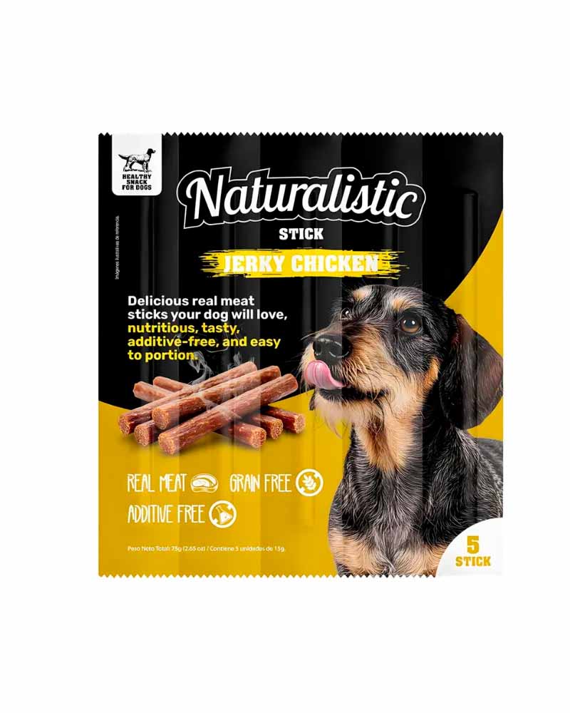 Naturalistic Stick Jerky Pollo 75 Gr