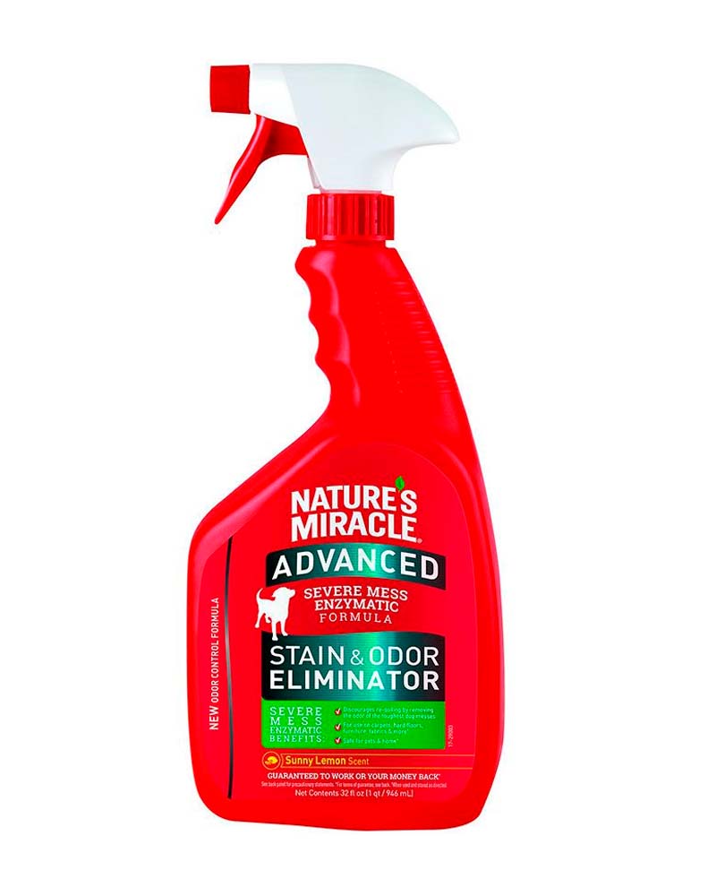 Natures Miracle Stain and Odor Eliminator Advanced Para Perros 946 ml
