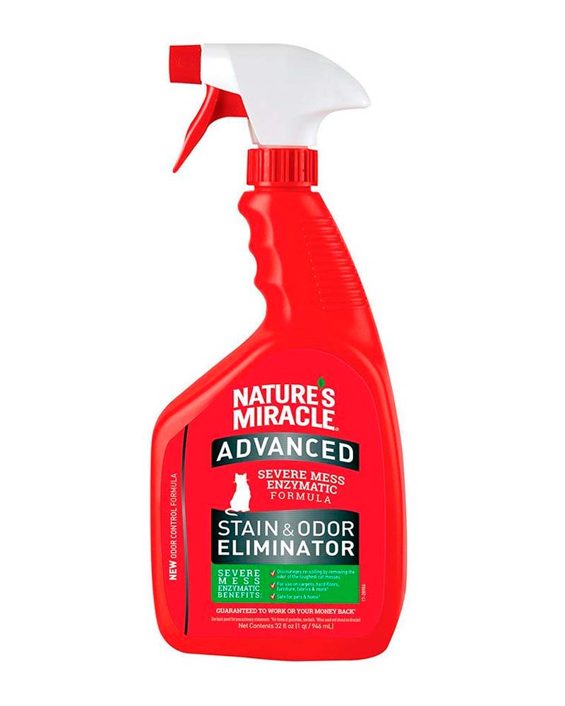 Natures Miracle Stain Odor Advanced Para Gato 946 ml
