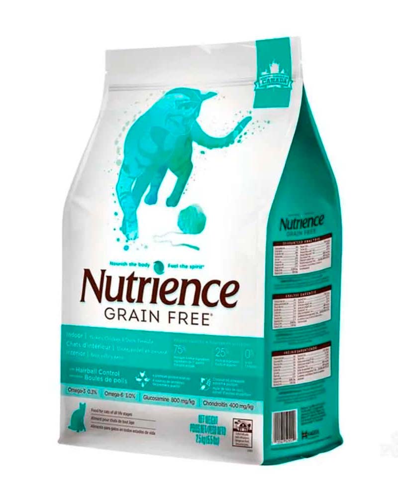 Nutrience Grain Free Cat Indoor 2.5 Kg