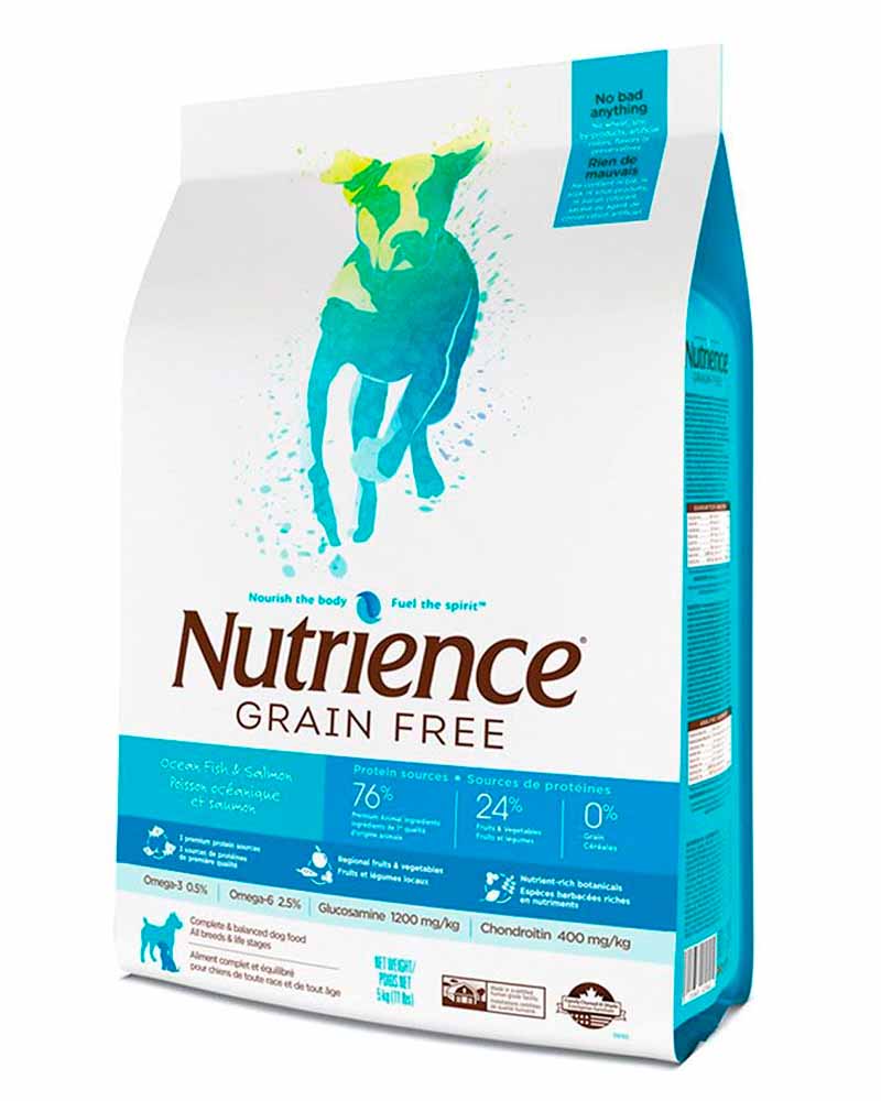 Nutrience Grain Free Dog Pescado Oceanico 10 Kg