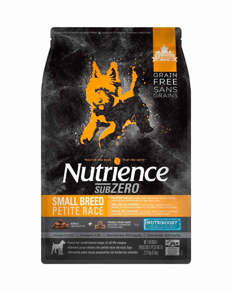 Nutrience Subzero Dog Fraser Valley Small Bite 2.27 Kg