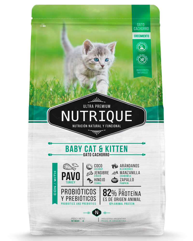 Nutrique Baby Cat y Kitten 2 Kg