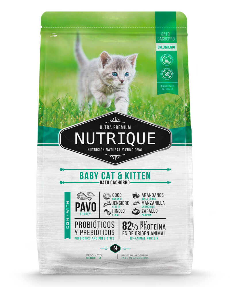 Nutrique Baby Cat y Kitten 7.5 Kg