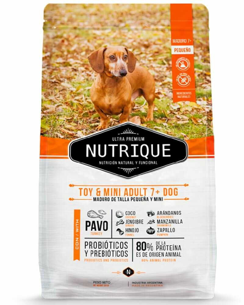 Nutrique Maturetoy y Mini Adult Senior Dog 3 Kg