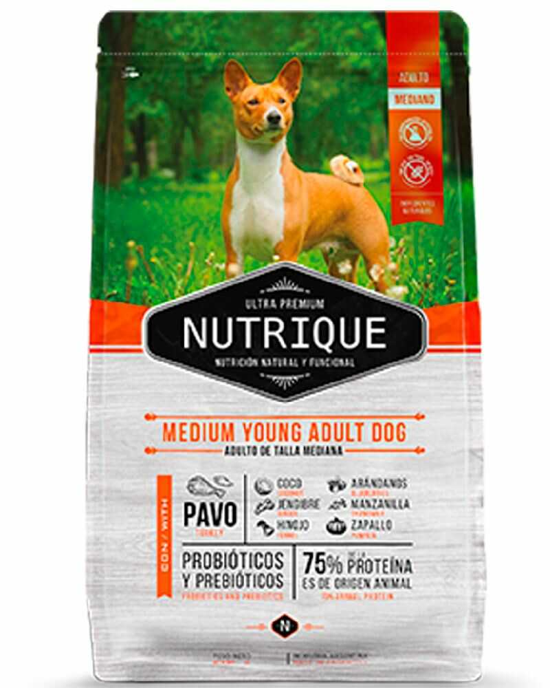 Nutrique Medium Young Adult Dog 12 Kg