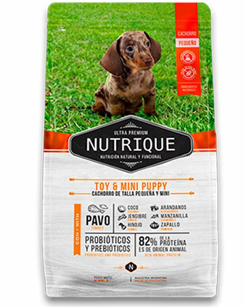 Nutrique Toy y Mini Puppy 3 Kg