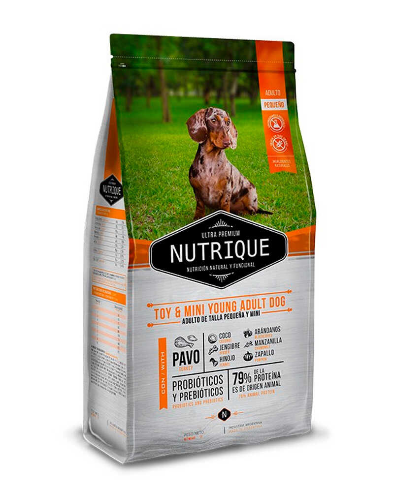 Nutrique Toy y Mini Young Adult Dog 7.5 Kg