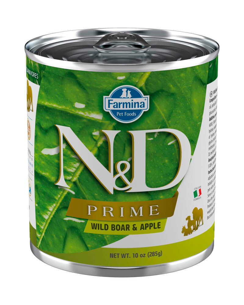 NyD Dog Prime Boar y Apple 285 Gr