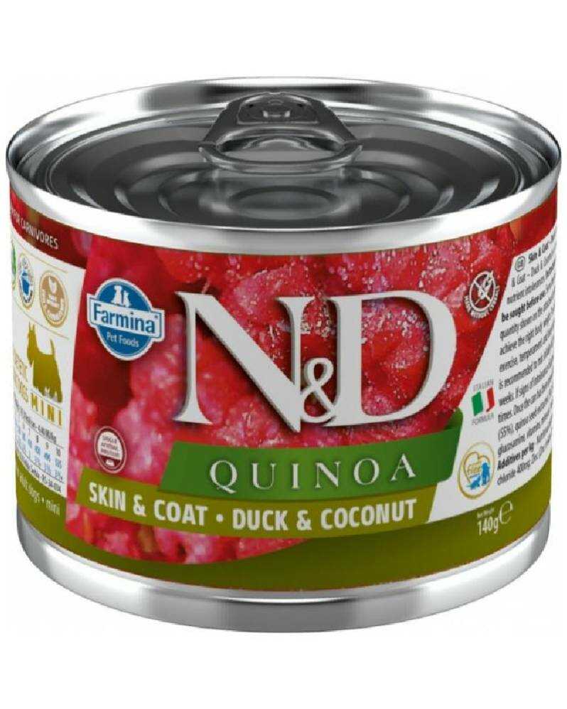 NyD Dog Quinoa Duck y Coconut 285 Gr