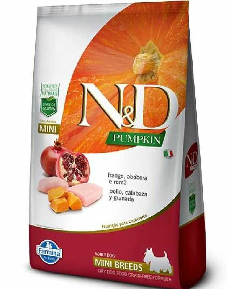 NyD Pumpkin Canine Pollo Adulto Mini 2.5 Kg