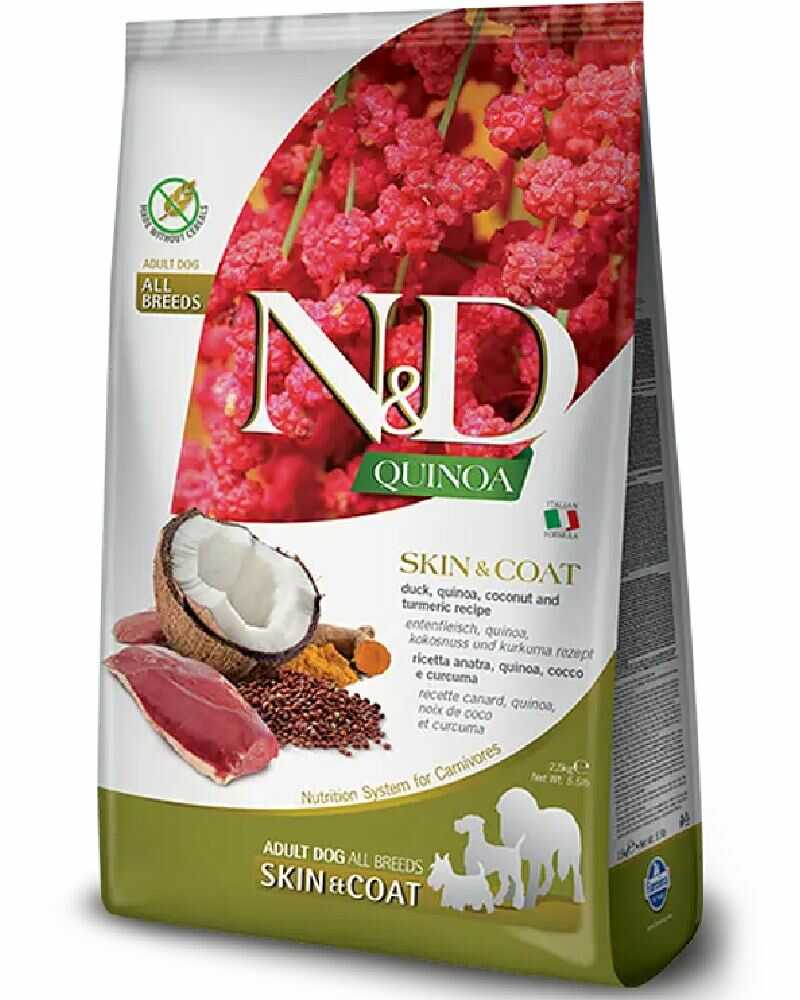 NyD Quinoa Canine Adulto Skin Pato 2.5 Kg