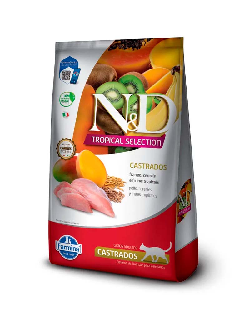 NyD Tropical Felino Pollo Adulto Castrado 1.5 Kg