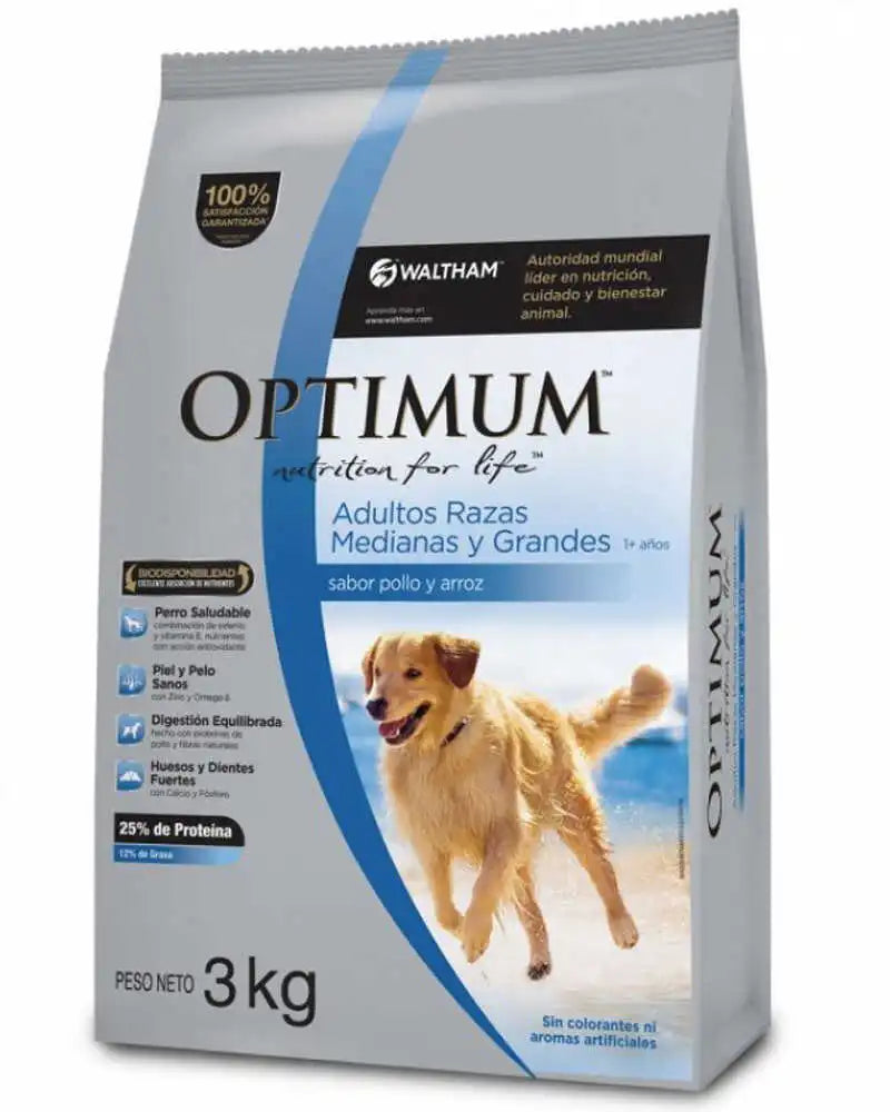 Optimum Perro Adulto Raza Mediana Y Grande 3 kg