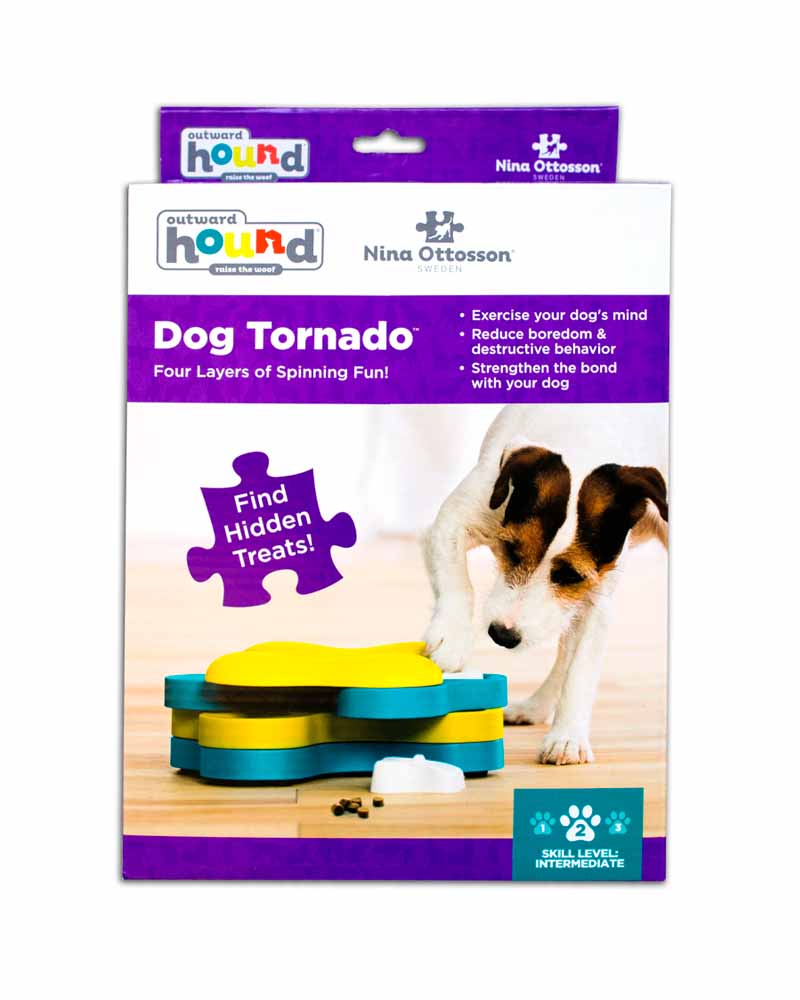 Outward Hound Nina Ottosson Puzzle Tornado Nivel 2 Para Perros