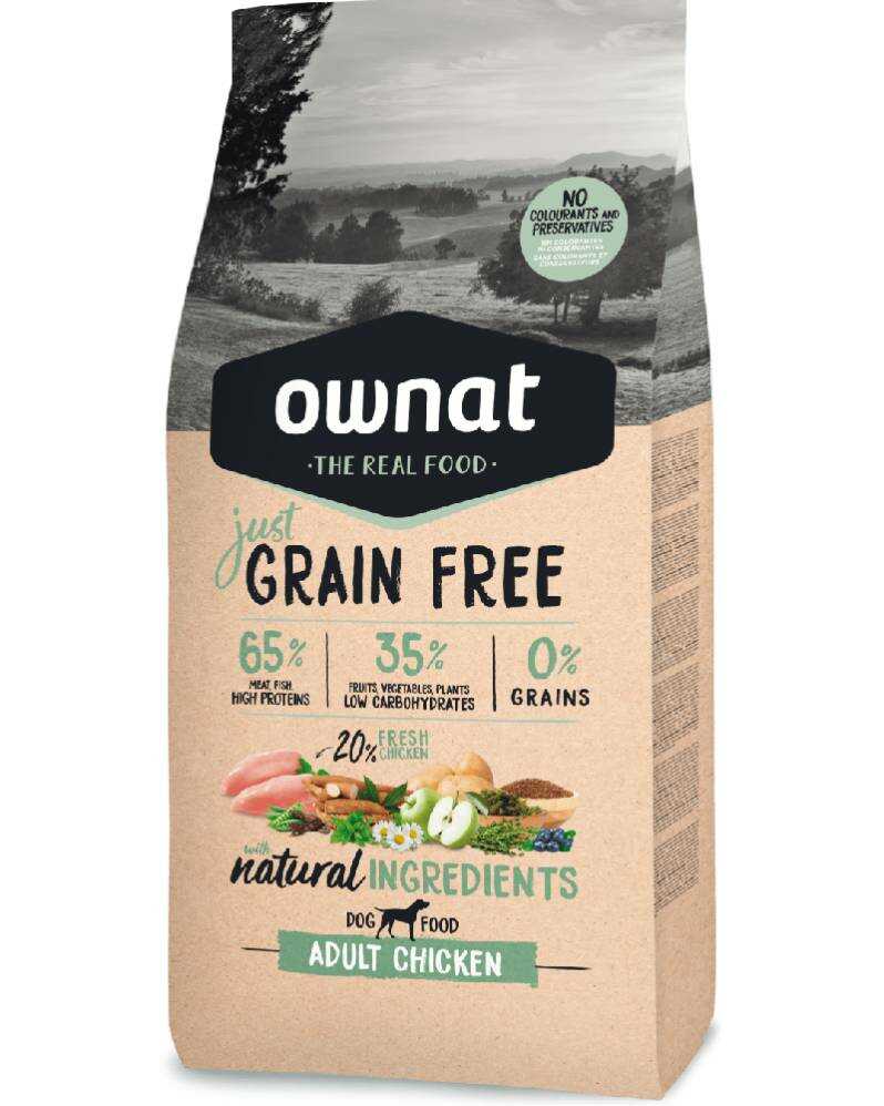 Ownat Just Grain Free Adult Chicken Dog 3 Kg