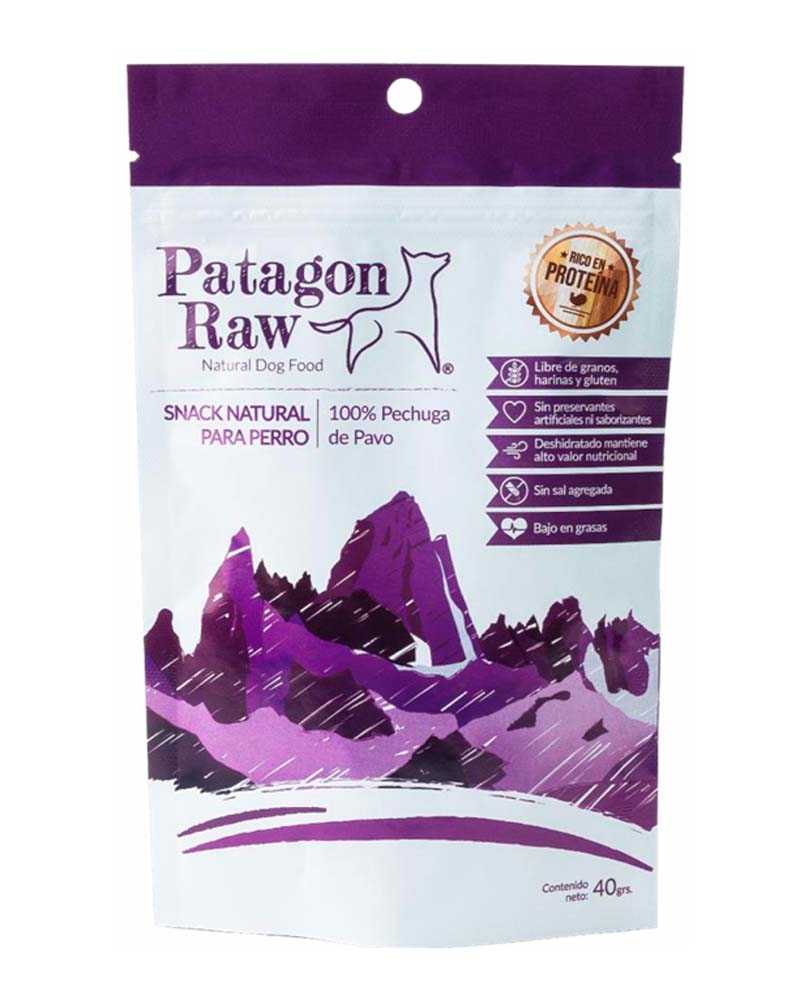 Patagon Raw Perro Snack de Pavo 40 Gr