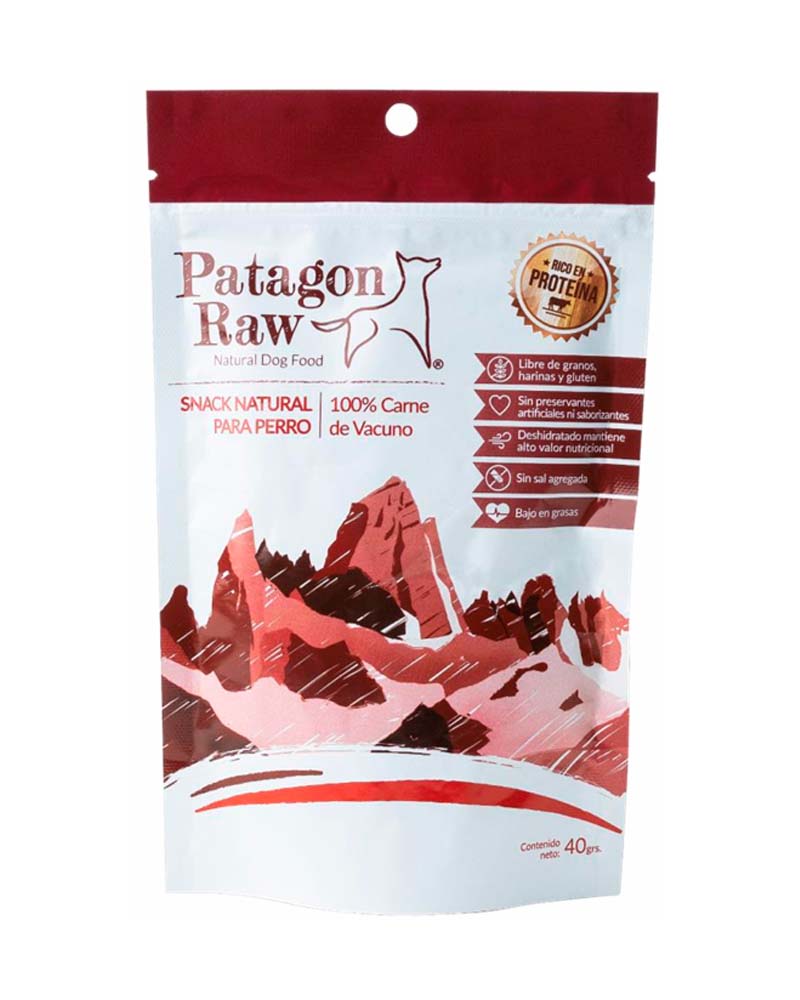 Patagon Raw Perro Snack de Vacuno 40 Gr