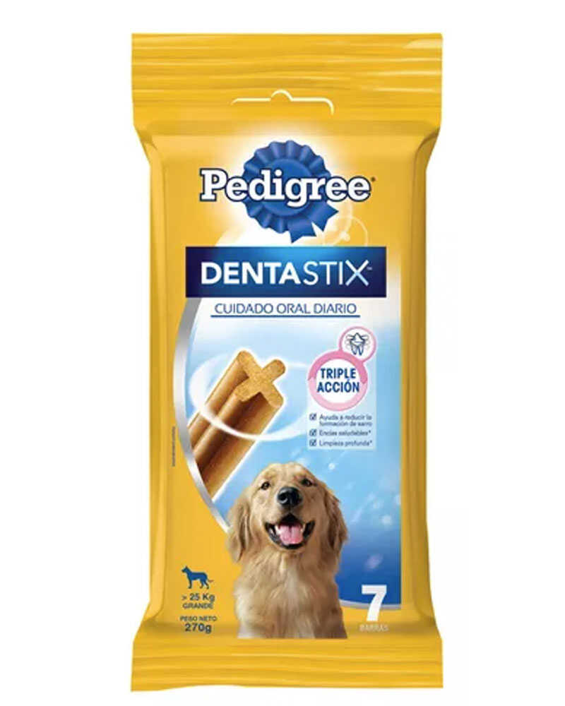 Pedigree Snack Dentastix Perro Adulto Raza Grande 7 Unidades