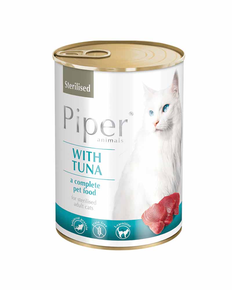 Piper Gato Sabor Atún 400 Gr