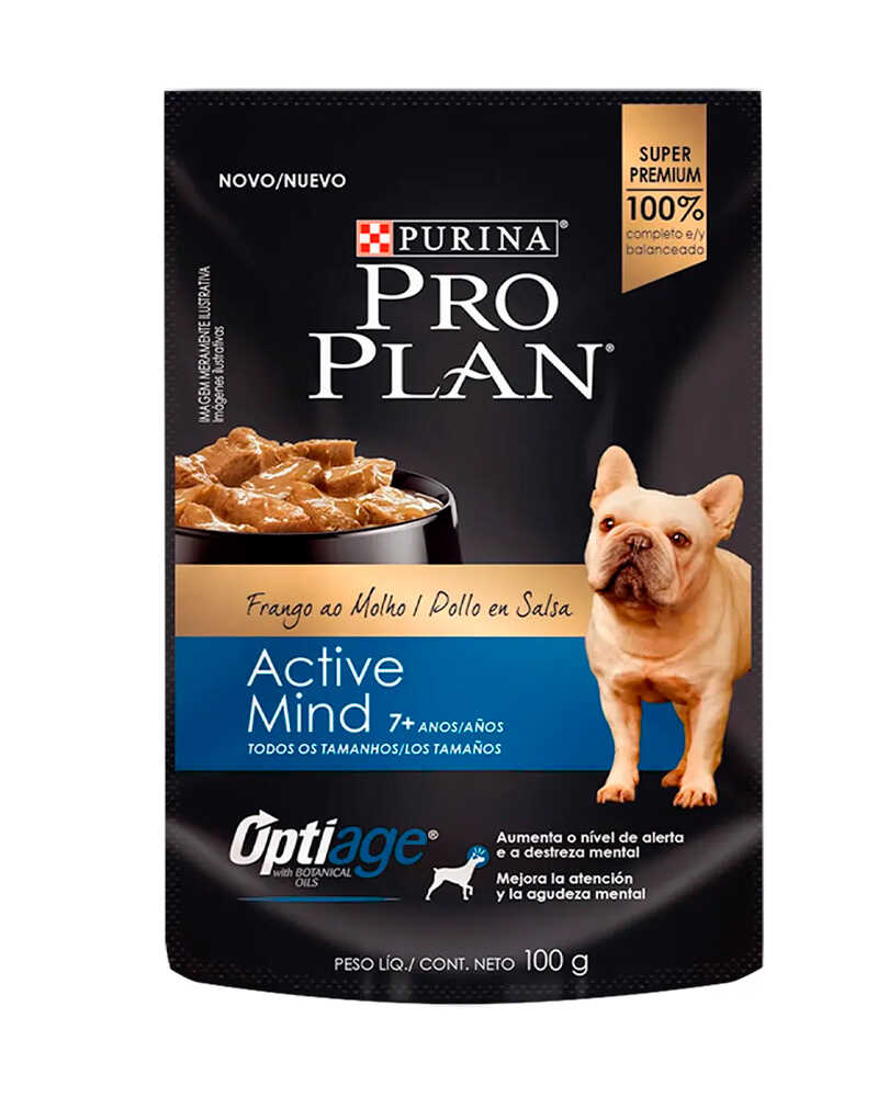 Pro Plan Active Mind Dog Pollo EN Gastrointestinal Salsa 100 gr