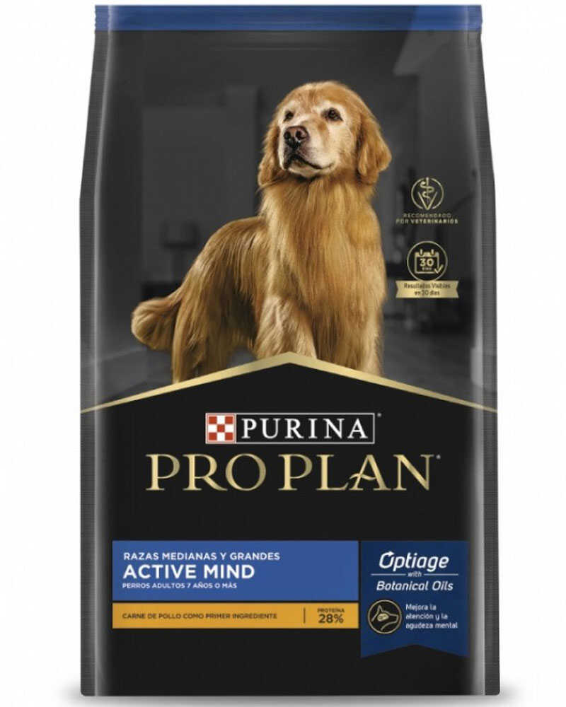 Pro Plan Active Mind Optiage Raza Mediana Y Grande 3 Kg