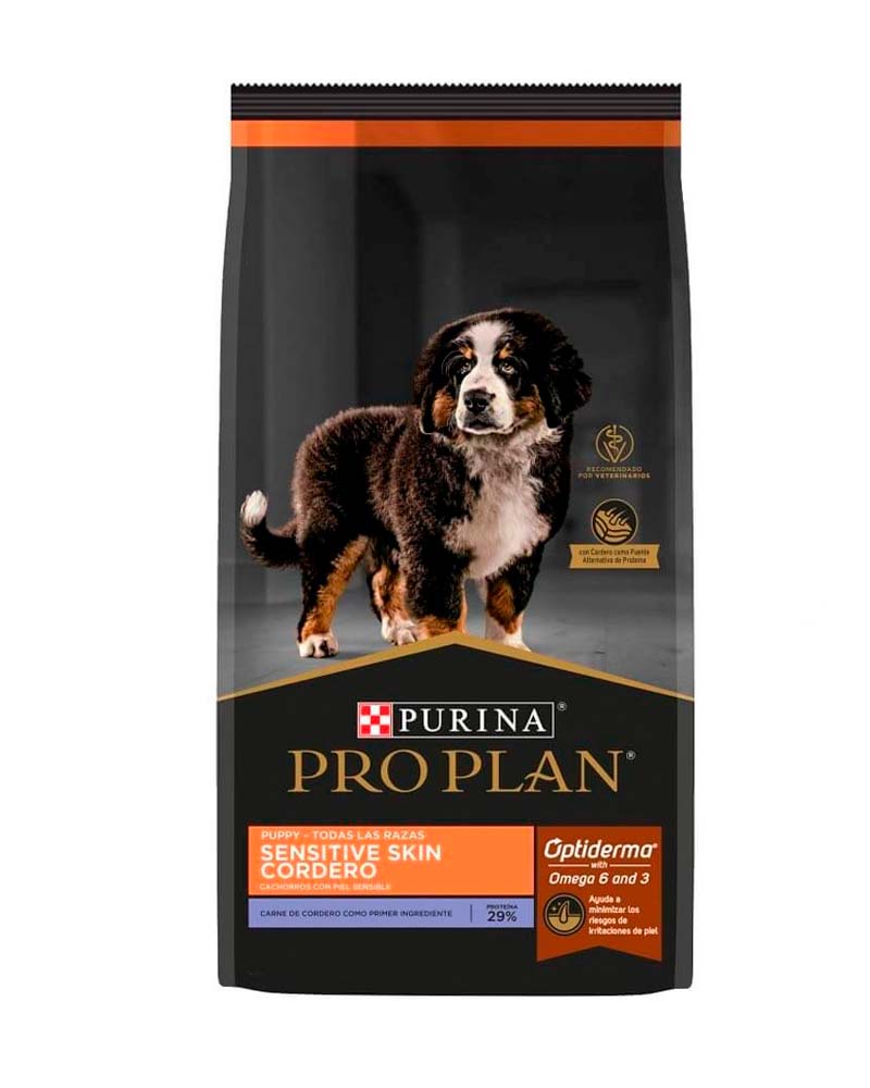 Pro Plan Sensitive Skin Cachorro Cordero 12 Kg