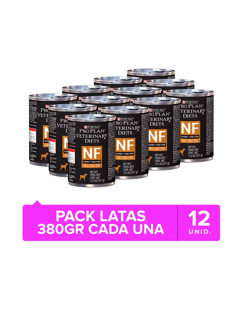 Pro Plan Veterinary Diets Canine NF Función Renal Canned 380 gr x12 Unidades