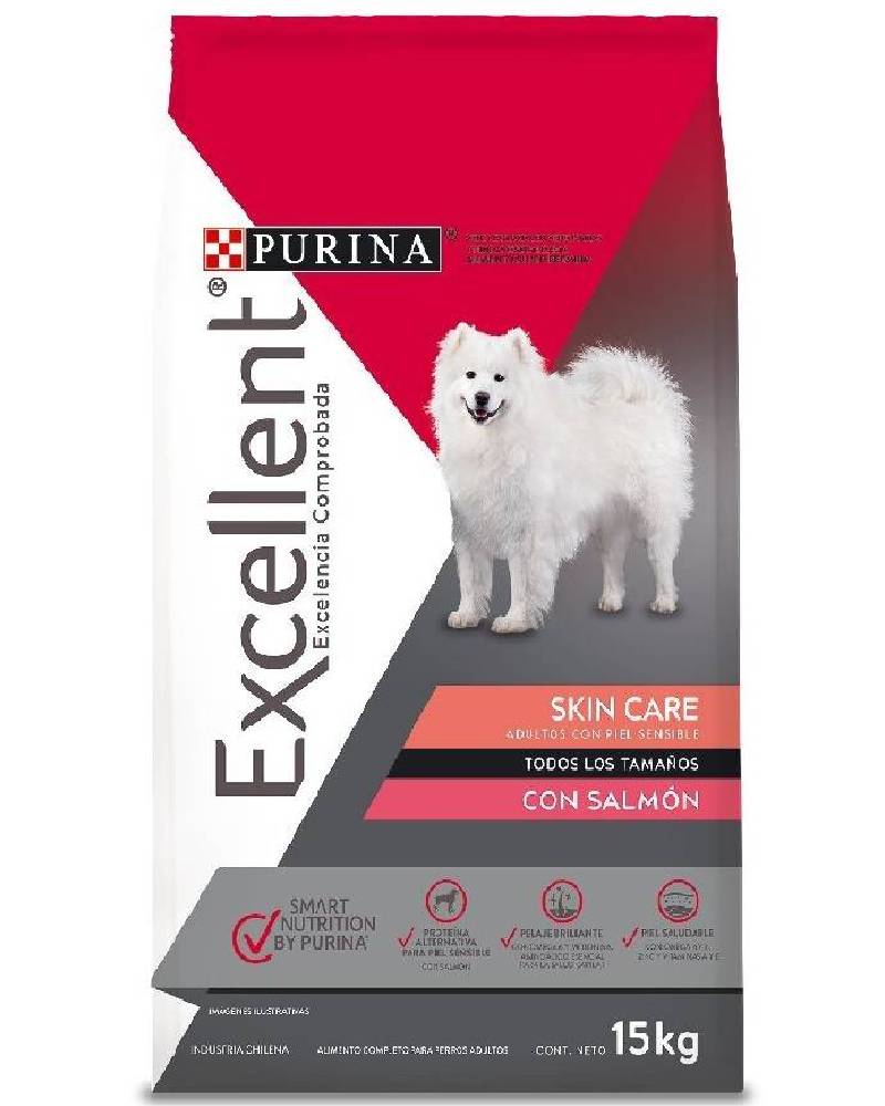 Purina Excellent Adulto Salmón Skin Care 15 Kg