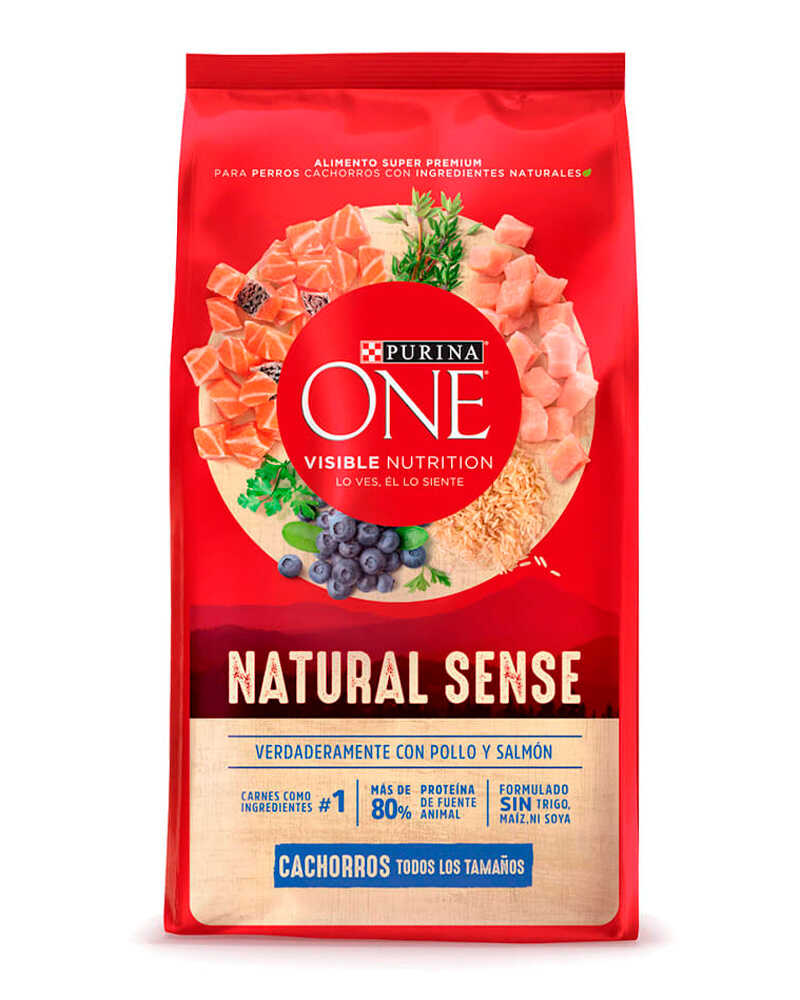 Purina One Natural Sense Cachorro Pollo Salmón 7.5 Kg