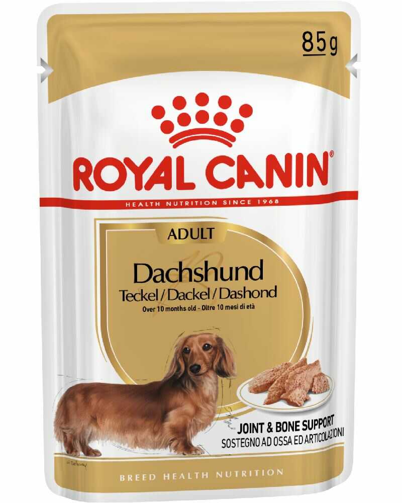 Royal Canin Dachshund Adulto Pouch 85 Gr