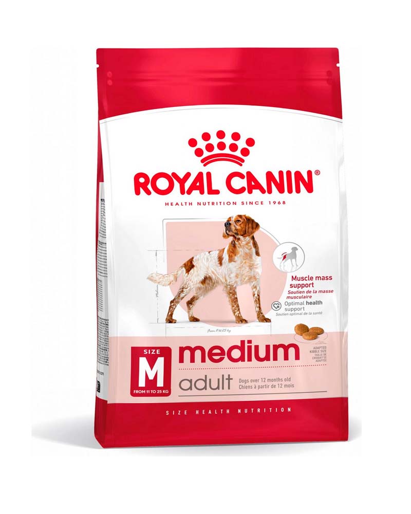 Royal Canin Dog Adulto Raza Mediana 12 Kg