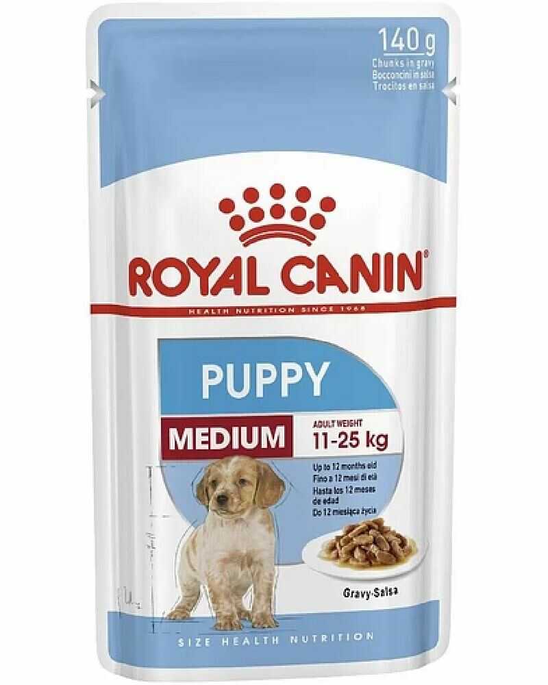 Royal Canin Medium Puppy Pouch 140 Gr