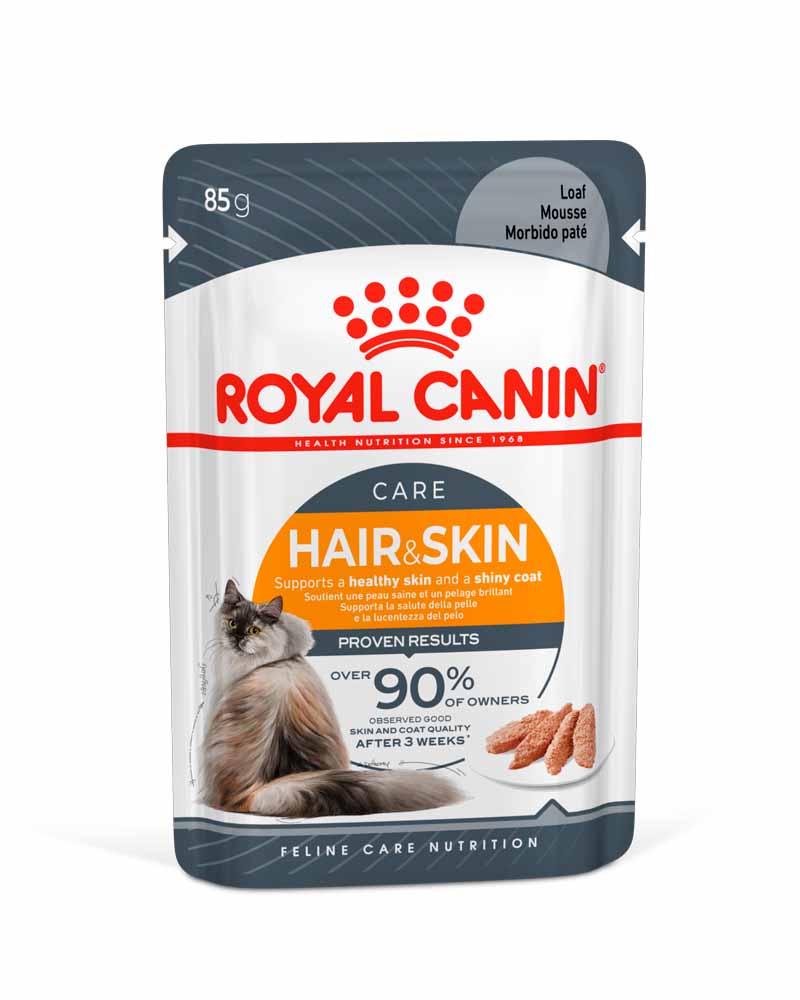 Royal Canin Pouch Hair y Skin Care Gatos 85 Gr