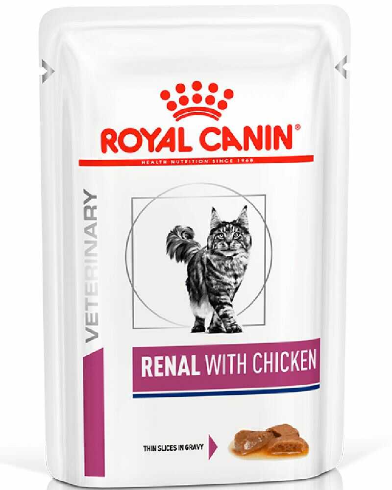 Royal Canin Renal Chicken Feline In Gravy Pouch 85 Gr