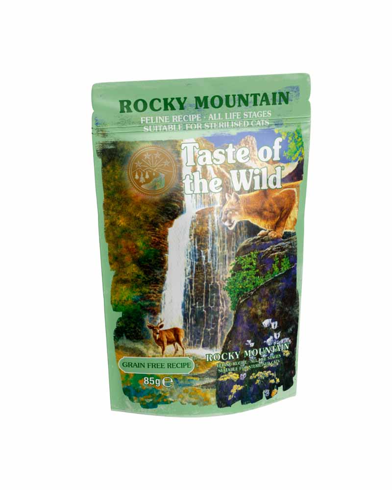 Taste Of The Wild Alimento Húmedo Rocky Mountain 85 Gr