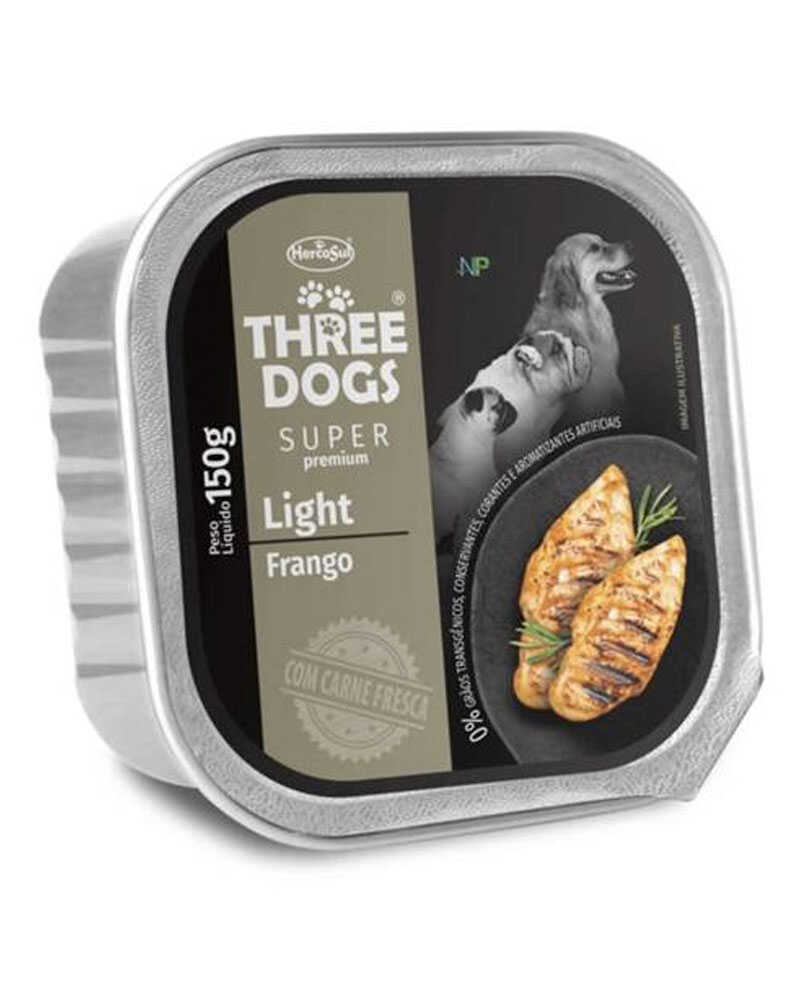 Three Dogs Pate Super Light 150 Gr