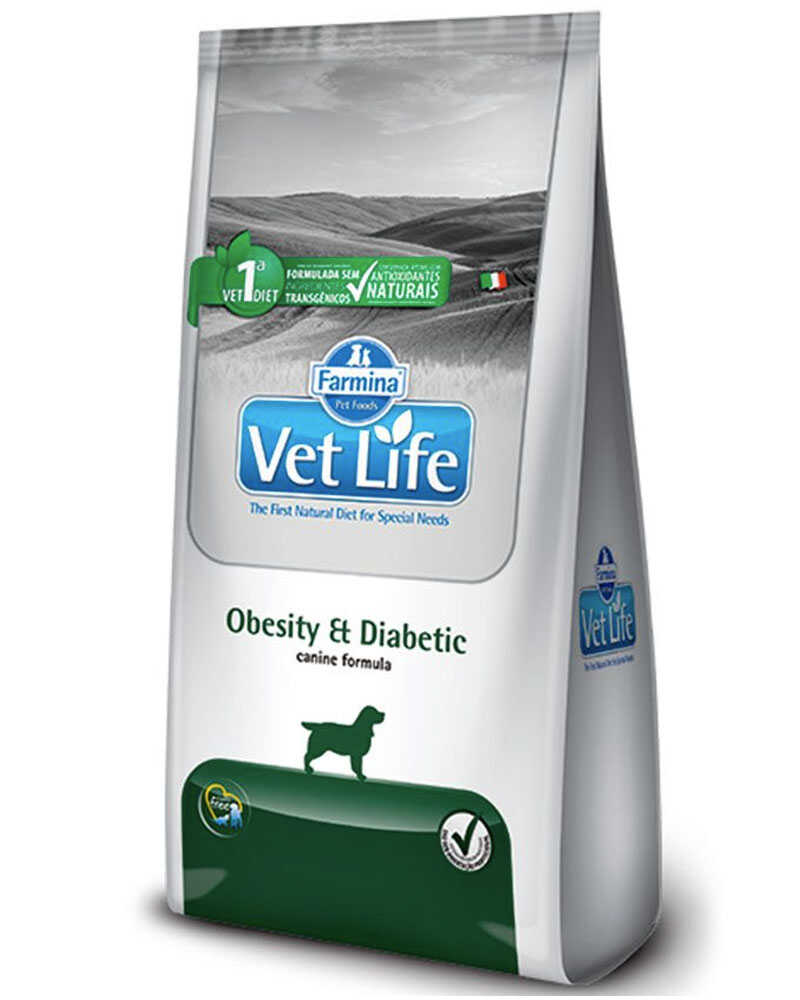 Vet Life Canine Obesity Diabetic 2 Kg