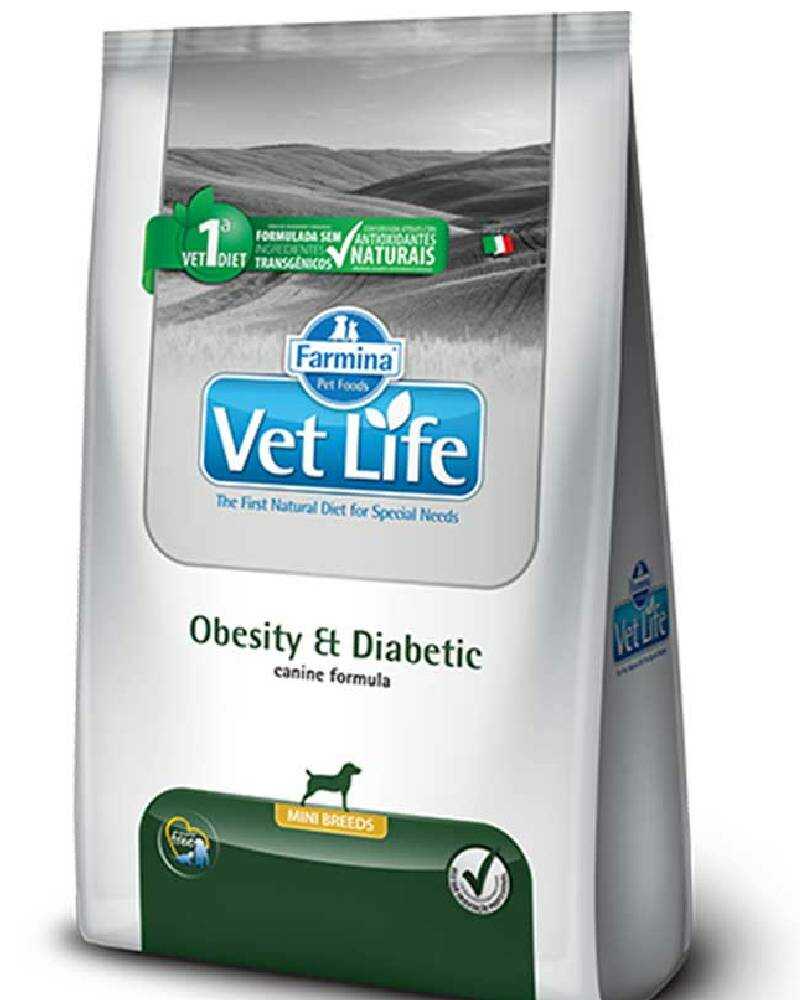 Vet Life Canine Obesity Diabetic Mini 2 Kg