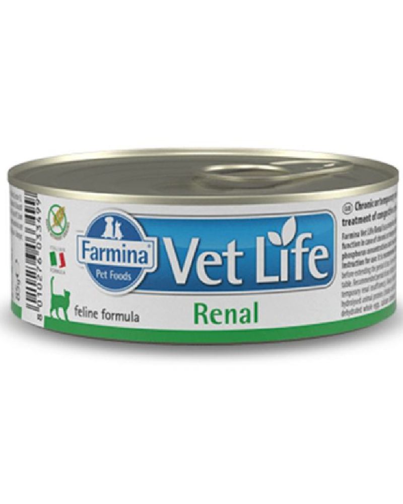 Vet Life Natural Diet Cat Renal 85 Gr