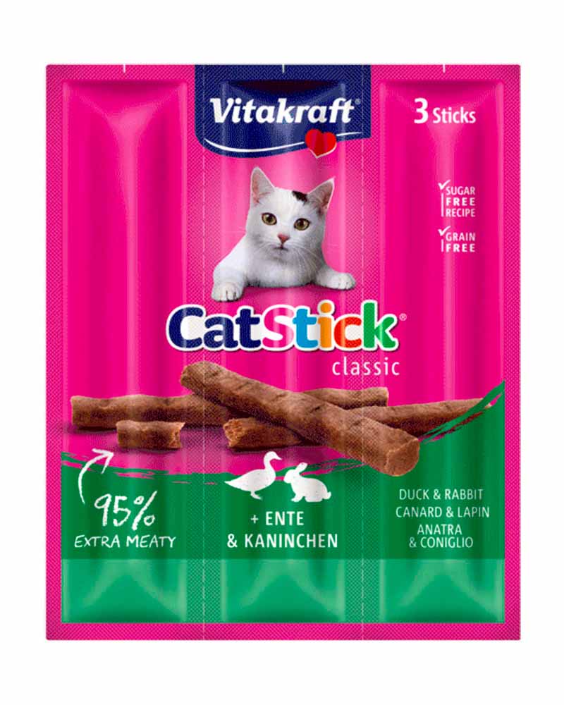 Vitakraft Cat Stick Conejo Y Pato