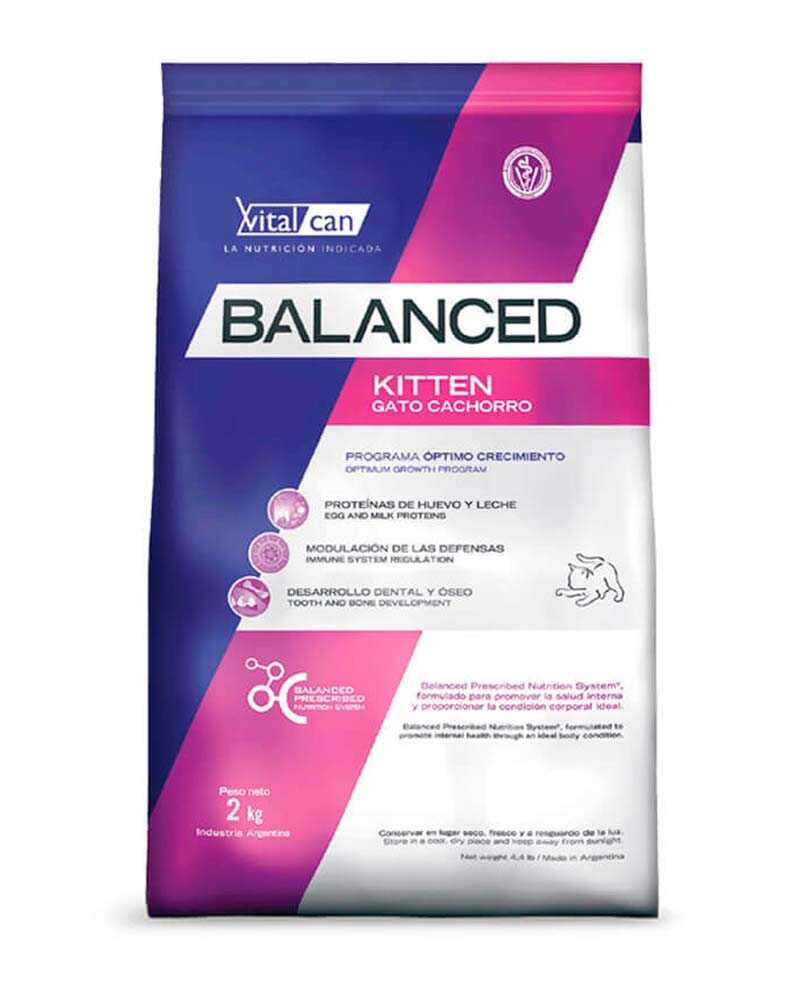 Vitalcan Balanced Gato Kitten 2 Kg