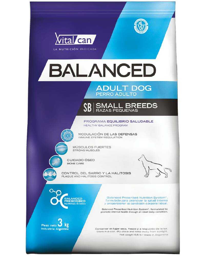 Vitalcan Balanced Perro Adulto Raza Pequeña 7.5 Kg