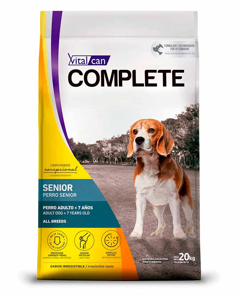 Vitalcan Complete Perro Senior All Breeds 20 Kg