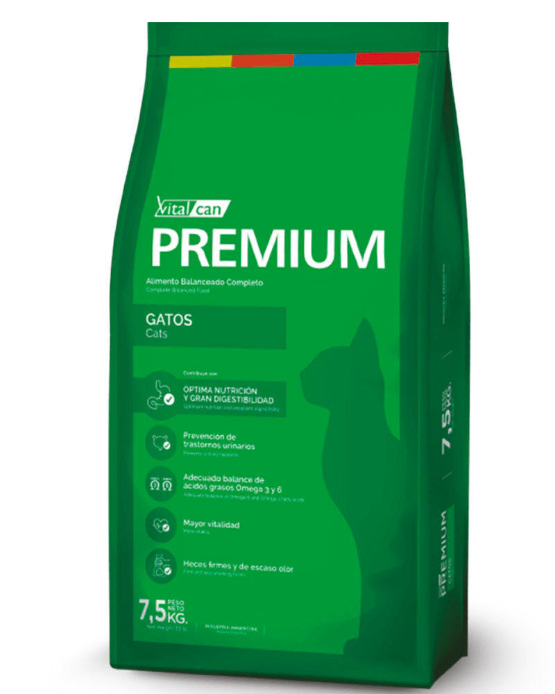 Vitalcan Premium Gato Adulto 7.5 Kg