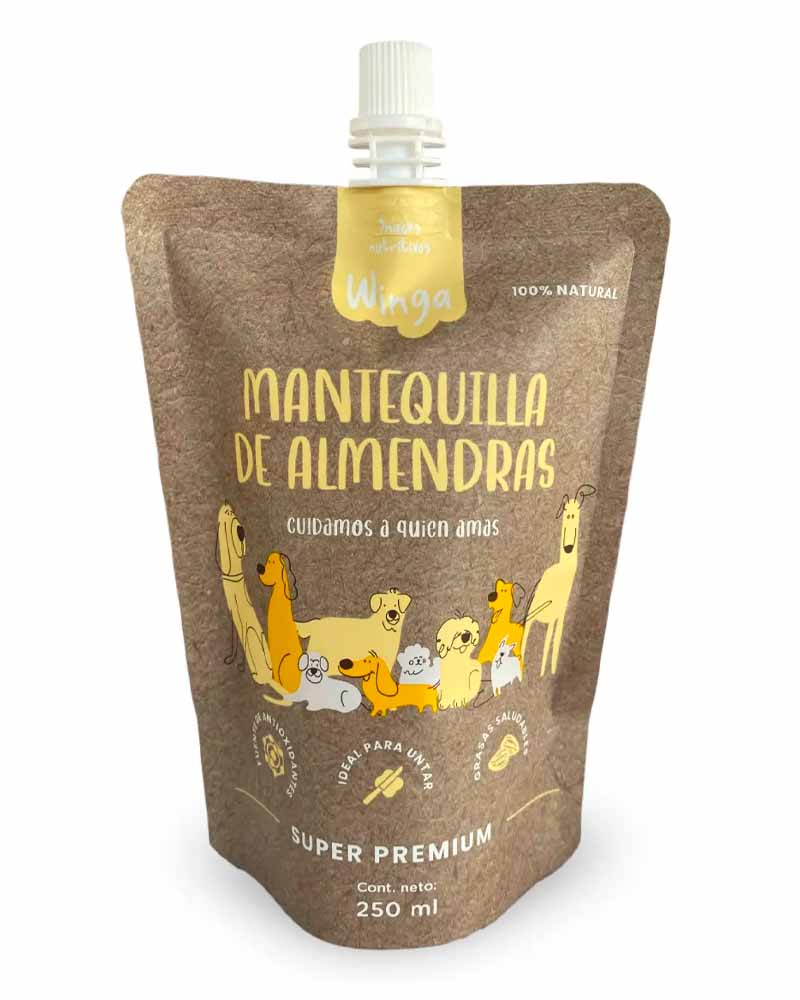Winga Mantequilla de Almendras 250ml