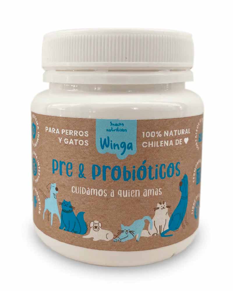 Winga Pre y Probioticos 60 Gr