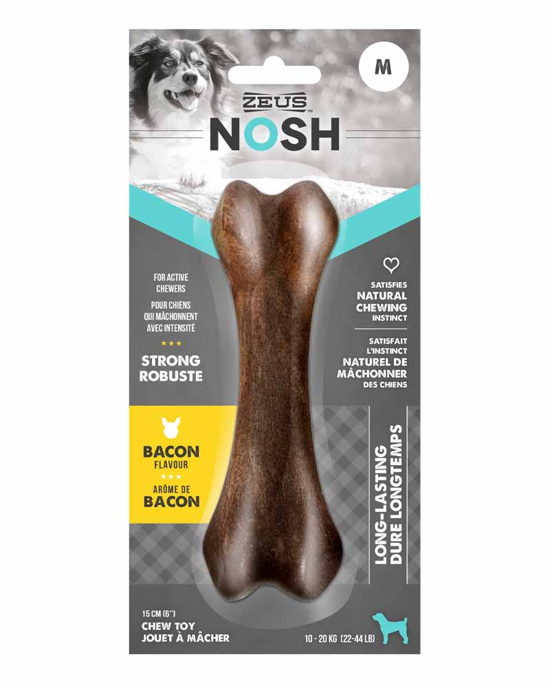 Zeus Nosh Hueso Duro Sabor Tocino M